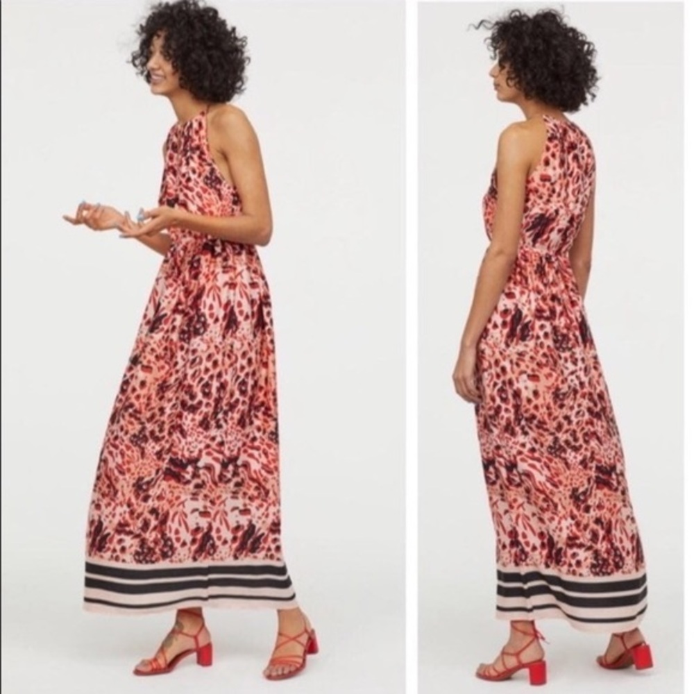 ⚫️ H&M Satin Maxi dress​​